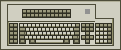 Variant of a Model F 4980 127-key Terminal Keyboard