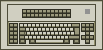 Variant of a Model F 3290/5080 104-key Terminal Keyboard