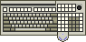 Variant of a "Model M-e" PS/2 ANPOS Keyboard