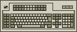 Variant of a Model M Type IV 122-key Terminal Emulator Keyboard
