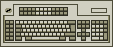 Variant of a Model M Type III 122-key Converged Keyboard