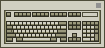 Variant of a Model M Enhanced Terminal Keyboard