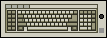 Variant of a Model M 4680 POS Alphanumeric Keyboard