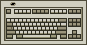 Variant of a Model M Space Saving Keyboard