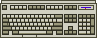 Variant of a Model M SpaceSaver Keyboard