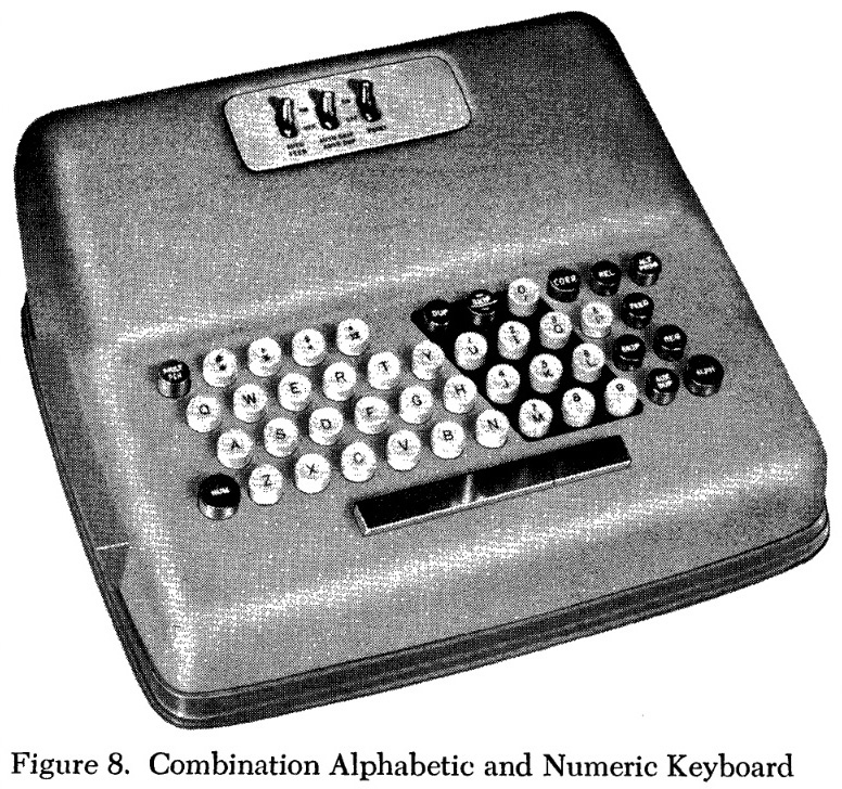 IBM 024/026 Keypunch Combination Keyboard