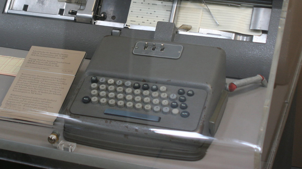 IBM 026 Printing Card Punch Keyboard<a class='source-link' href='/intro#Sources'><sup>[1]</sup></a>