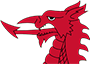 An icon of Wales' Ddraig Goch (Red Dragon)