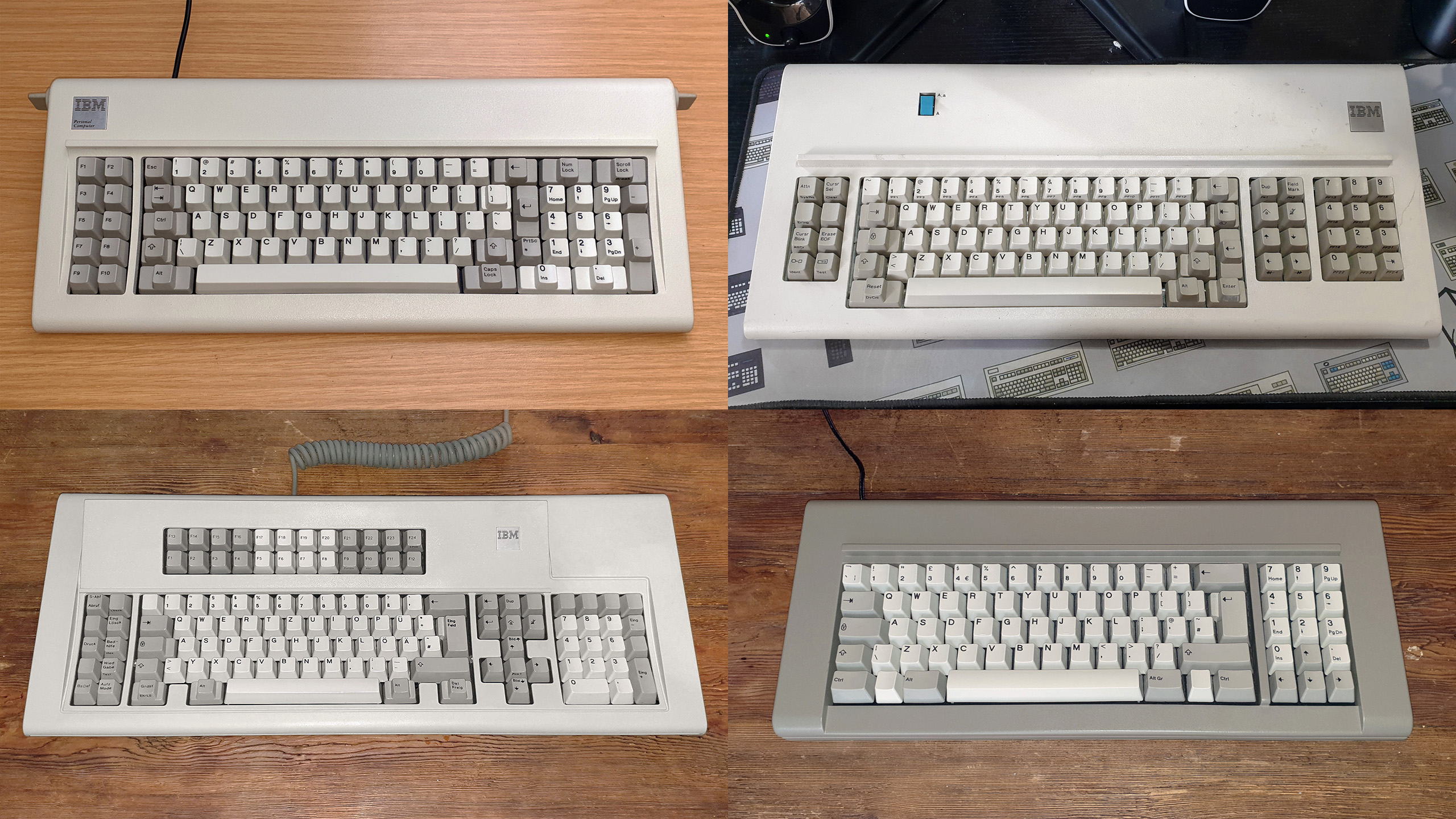 Various Model F keyboards<a class='source-link' href='/wiki?id=modelf#Sources'><sup>[ASK]</sup></a>