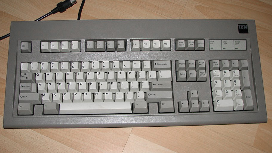 IBM Industrial Keyboard, the genesis of the Enhanced Keyboard<a class='source-link' href='/wiki?id=modelmenhanced#Sources'><sup>[4]</sup></a>