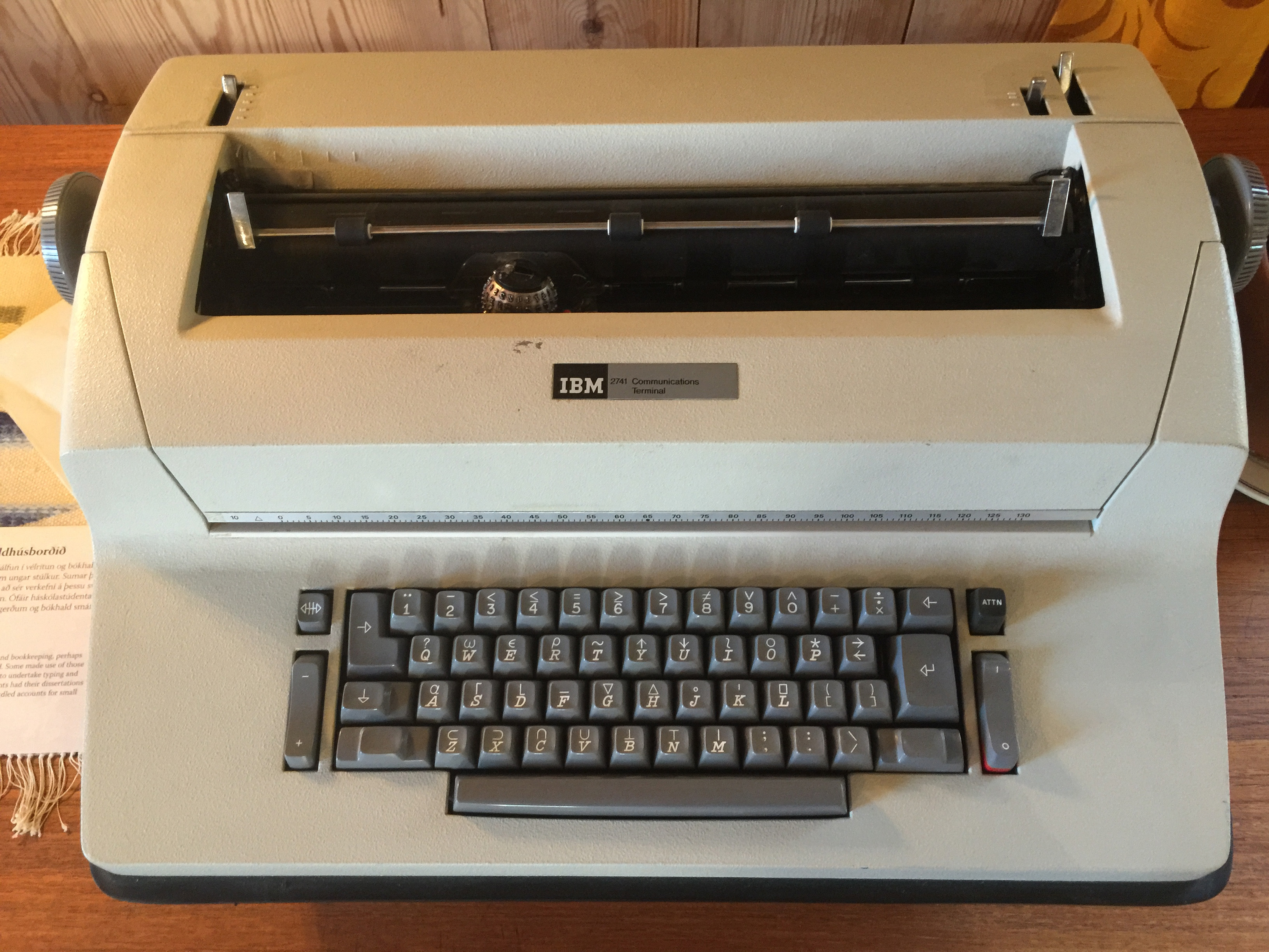 IBM 2741 (APL variant)