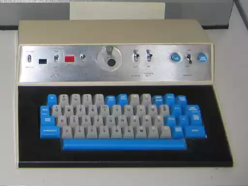 A photo of an IBM 129 Card Data Recorder Combination Keyboard