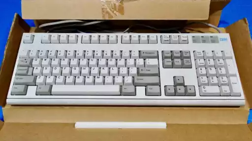 A photo of an IBM Selectric Touch Keyboard