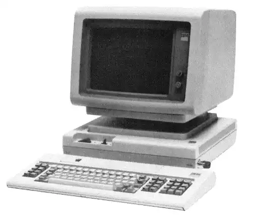 A photo of an IBM 3178 Model C2 Display Station