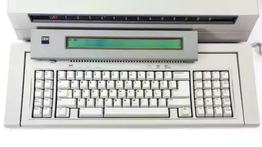 A photo of an IBM 6770/6780 System Movable Keyboard