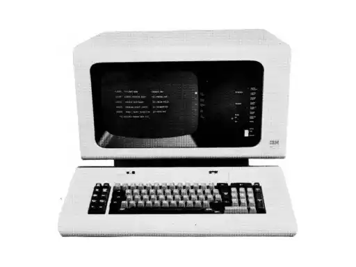 A photo of an IBM 5251 Display Station