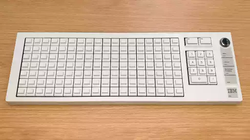 A photo of an IBM 4680 POS Matrix Keyboard