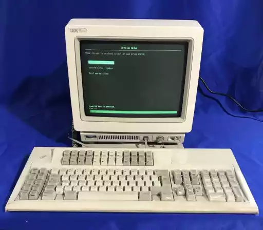A photo of an IBM 3476 InfoWindow Display Station