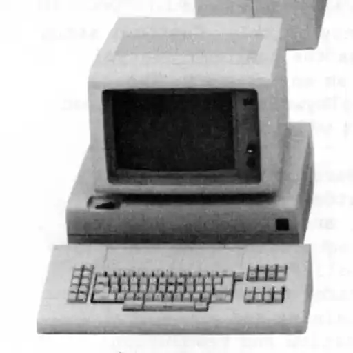 A photo of an IBM 6580 Displaywriter System w/ 25-line Display